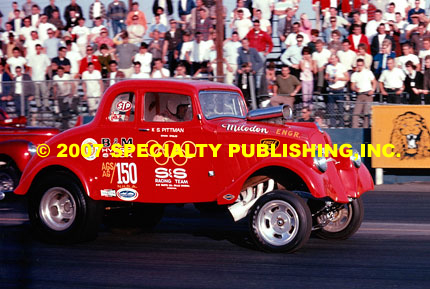 Lions Rare Photographic Memories drag racing photo - K.S. Pittman