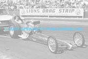 Lions Rare Photographic Memories drag racing photo