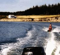 Photo of Waterskiing on Port Susan Bay in Front of the Inn