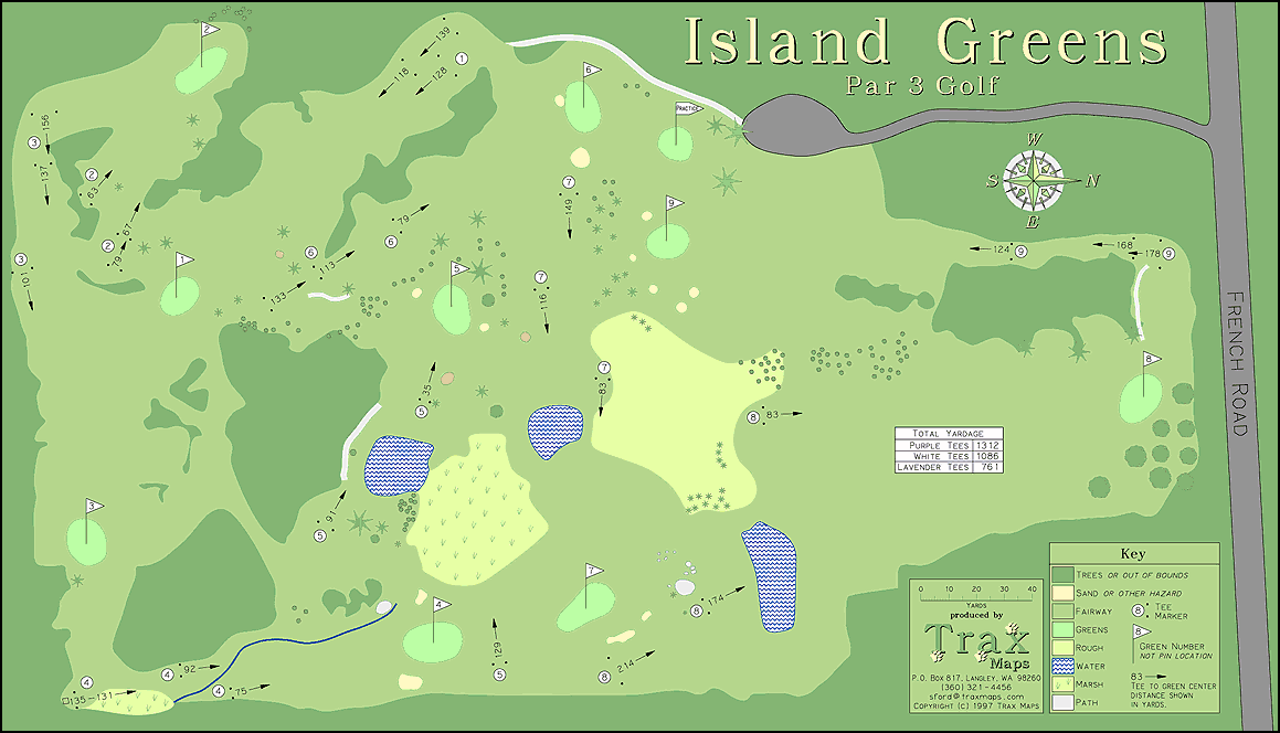 Island Greens - Par 3 Golf