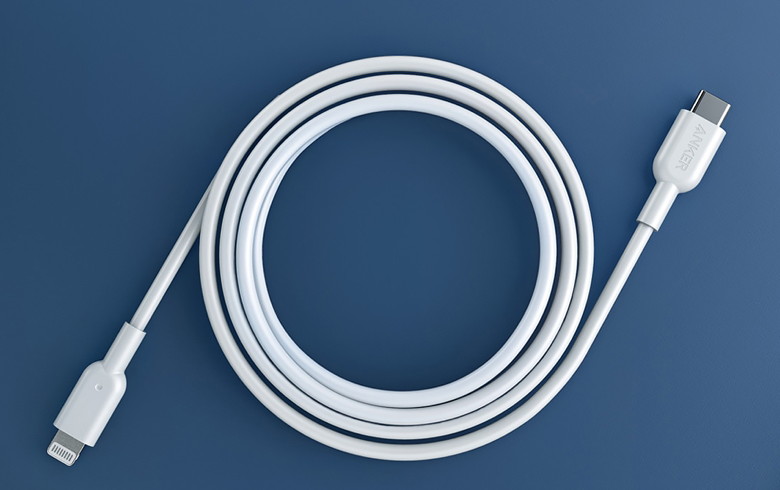 Anker's Lightning-to-USB-C cable