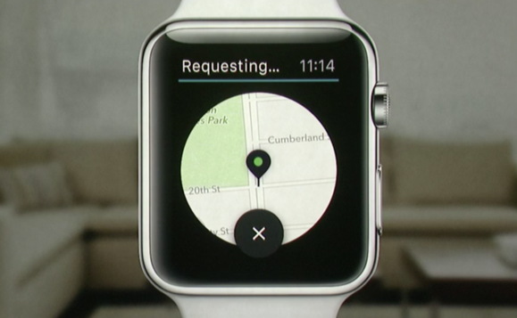 Uber in AppleWatch