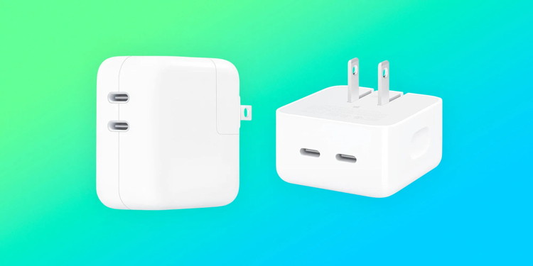 Apple's new 35W Dual USB-C Port Power Adapter