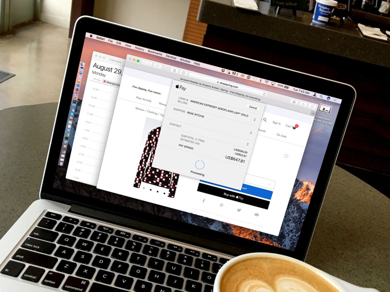 Apple Pay on a Mac