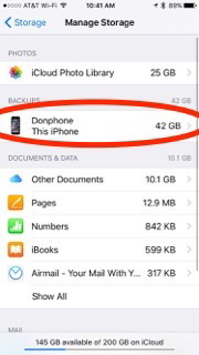 iCloud Backup