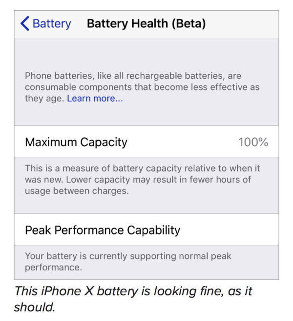 Battery Health