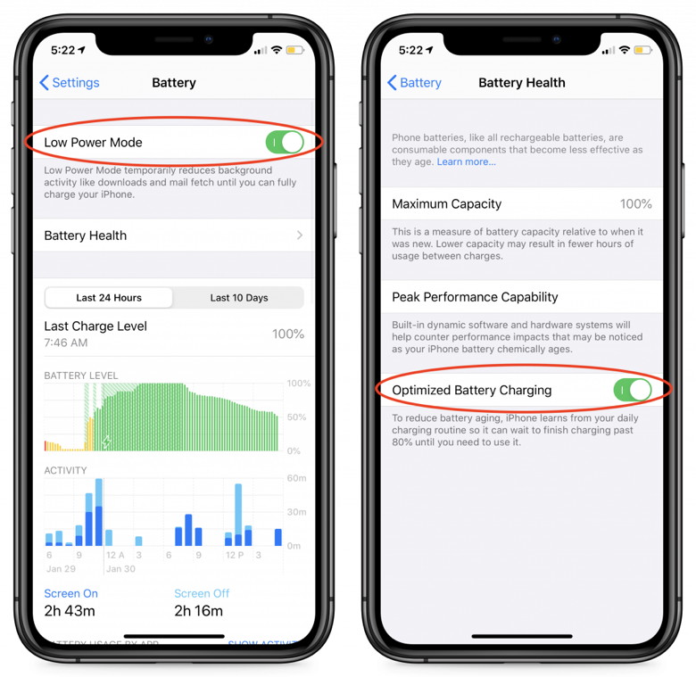 Battery Usage