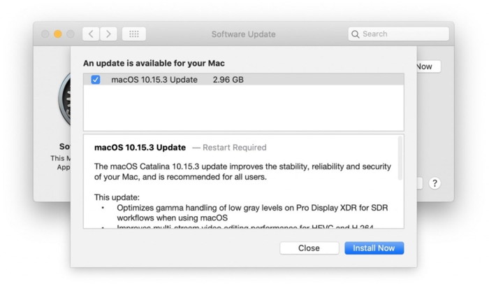 iOS 13.3 update