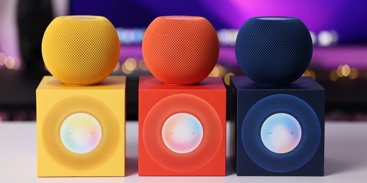 Coloured HomePods