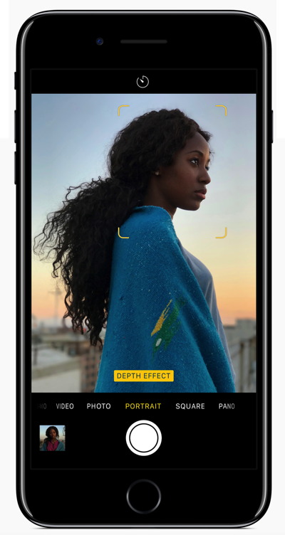 Depth Effect on iPhone 7