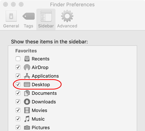 Finder Preferences