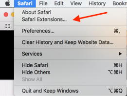 Safari Extensions