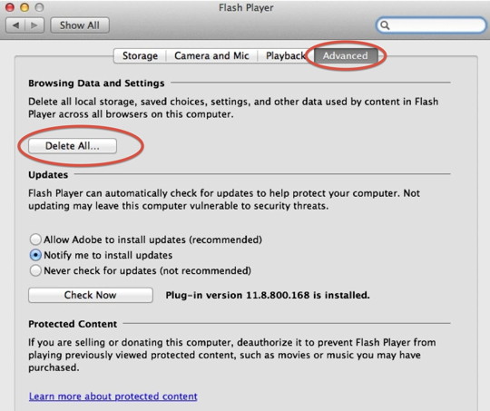 Flash Player Problem