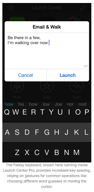 Fleksy Keyboard