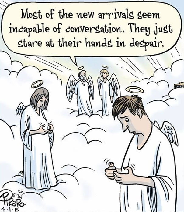 Heavenly conversation