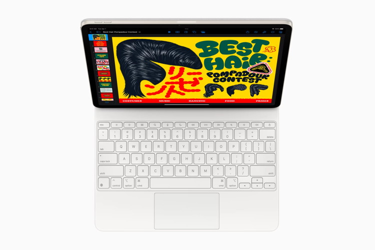 iPad and keyboard
