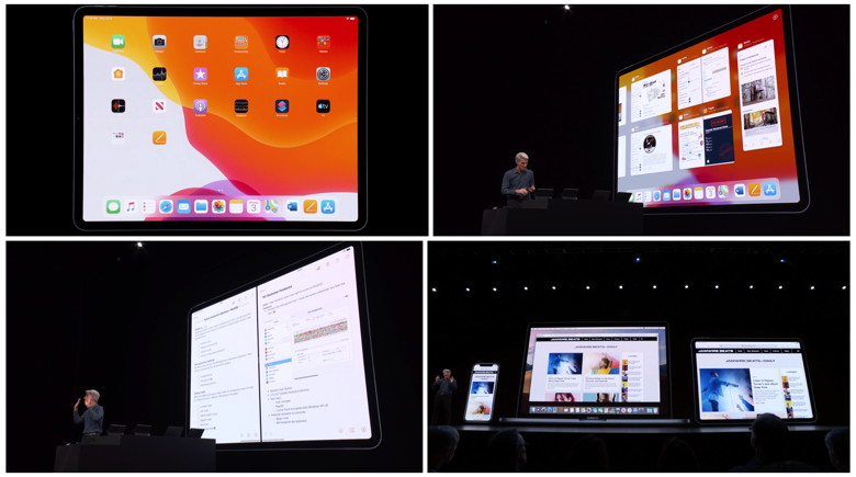 Presentation of iPadOS
