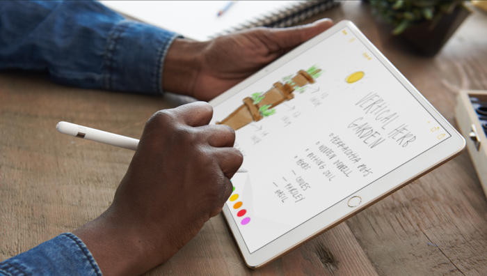 Apple: iPad Pro and Apple pencil