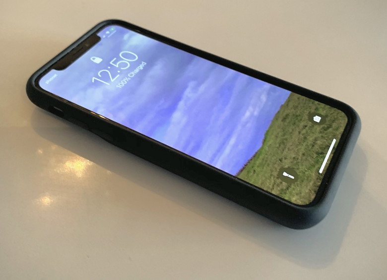 iPhone with Battery Cover