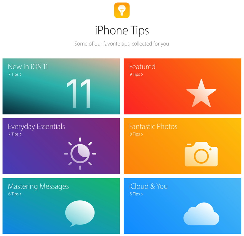 iOS 11 tips