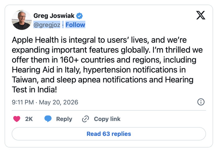 Joswiak comment
