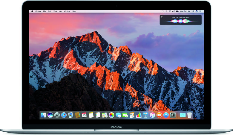 Mac OS Sierra with Siri