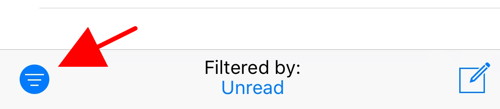 iPhone Mail Filter