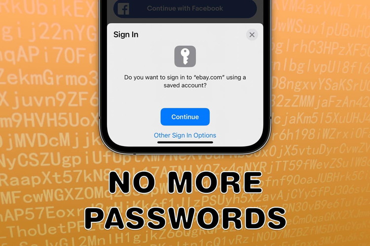 no more passwords