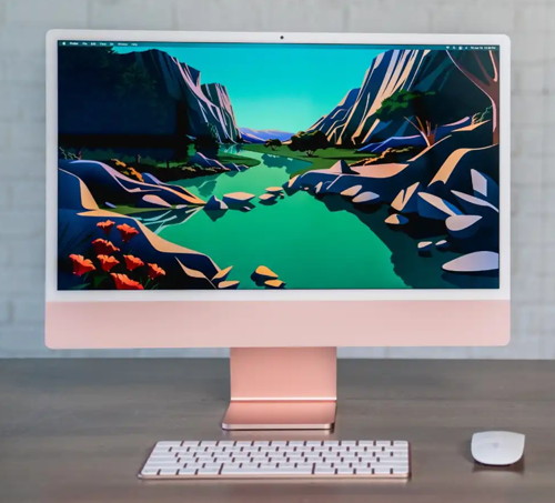 pink desktop