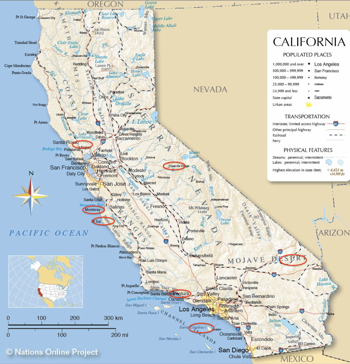 Names in California
