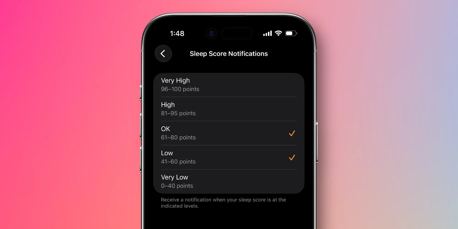 Sleep Notifications