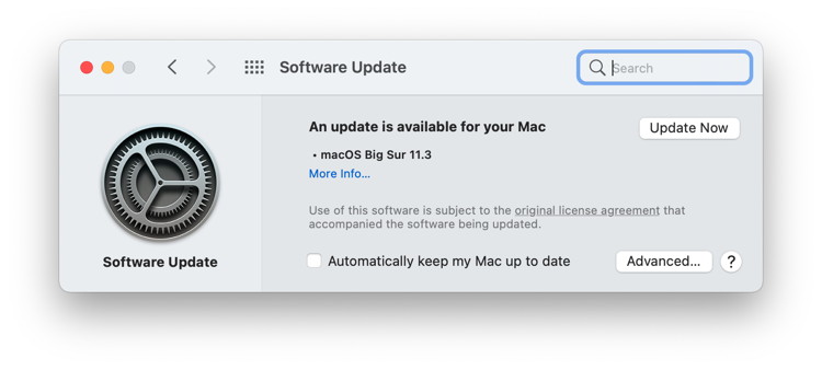 Software update