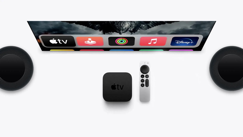 Apple TV and home pods