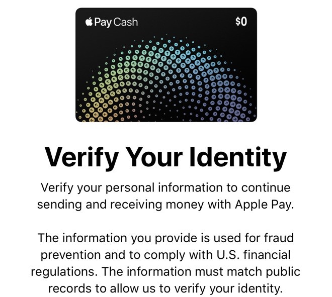 Verify your identity