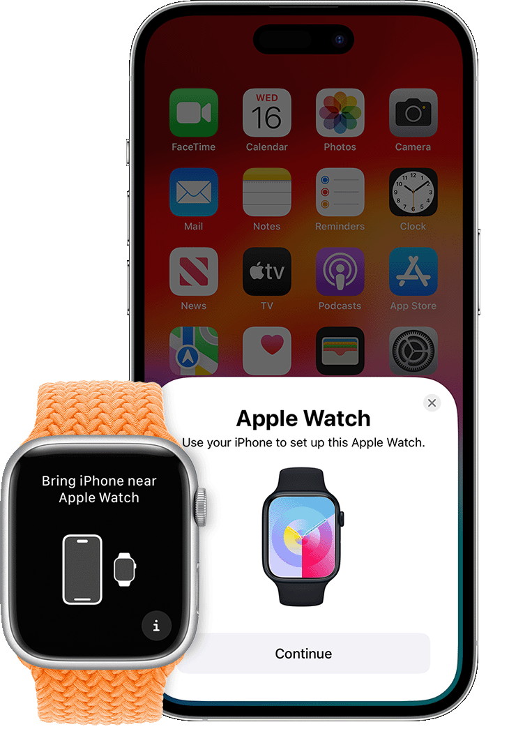 Apple Watch and iPhone
