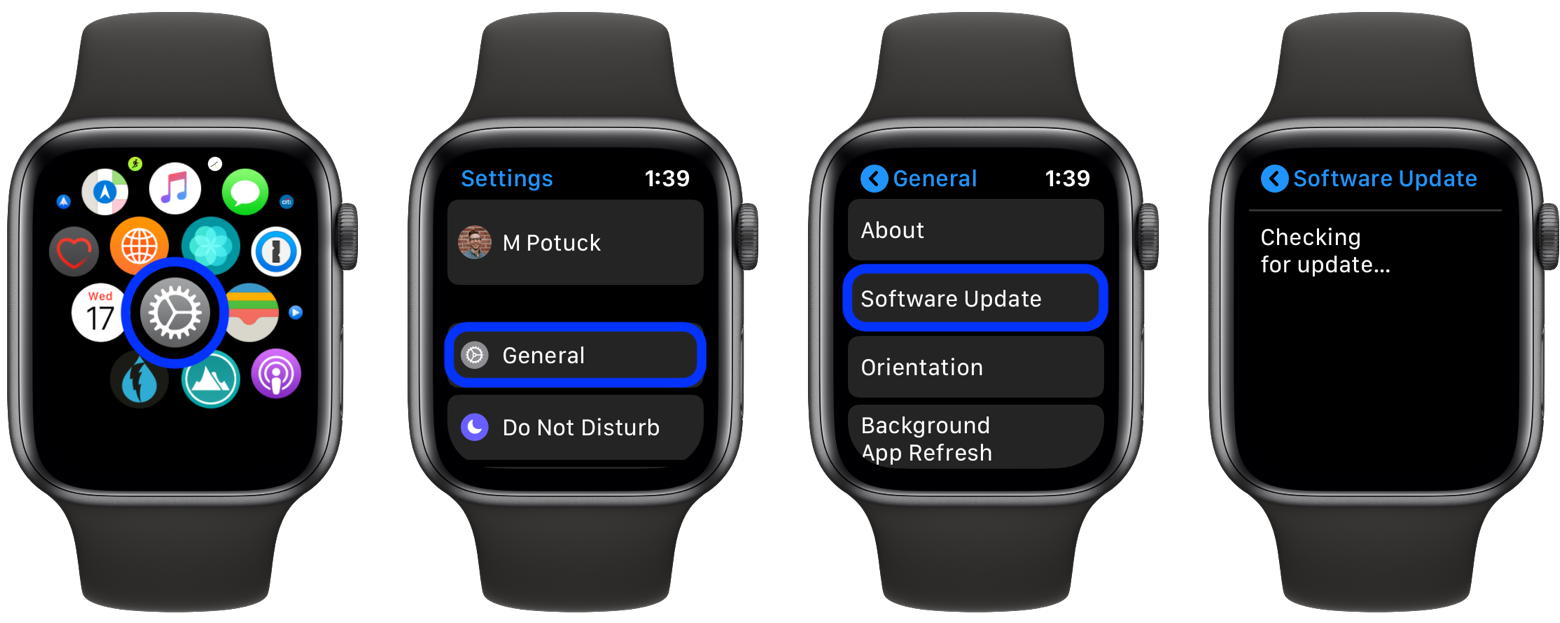 Update Apple Watch