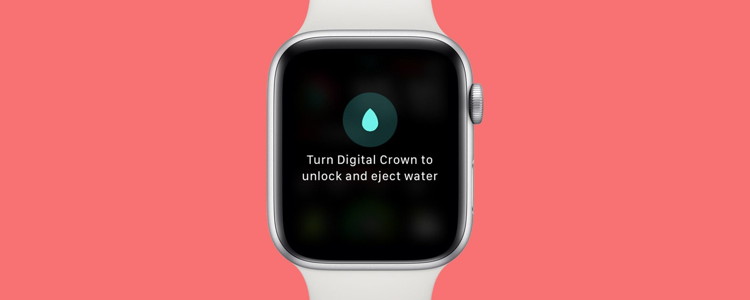 Apple Watch eject water