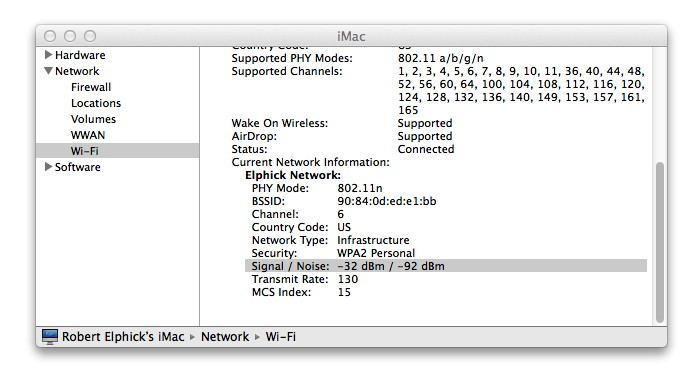 WiFi Strength