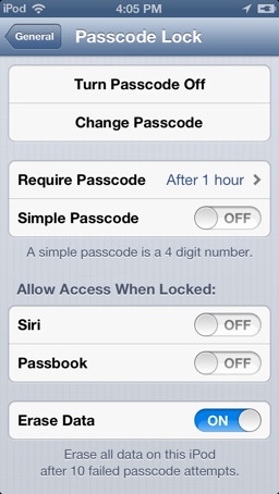 Passcode Lock