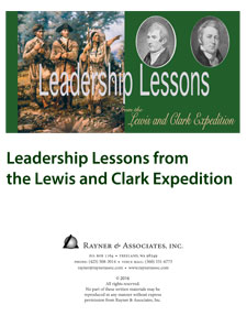 Leader Lessons from the Lewis and Clark Expedition cover